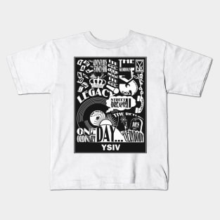 YSIV Poster (Tracklist) - Logic (Young Sinatra IV) Kids T-Shirt